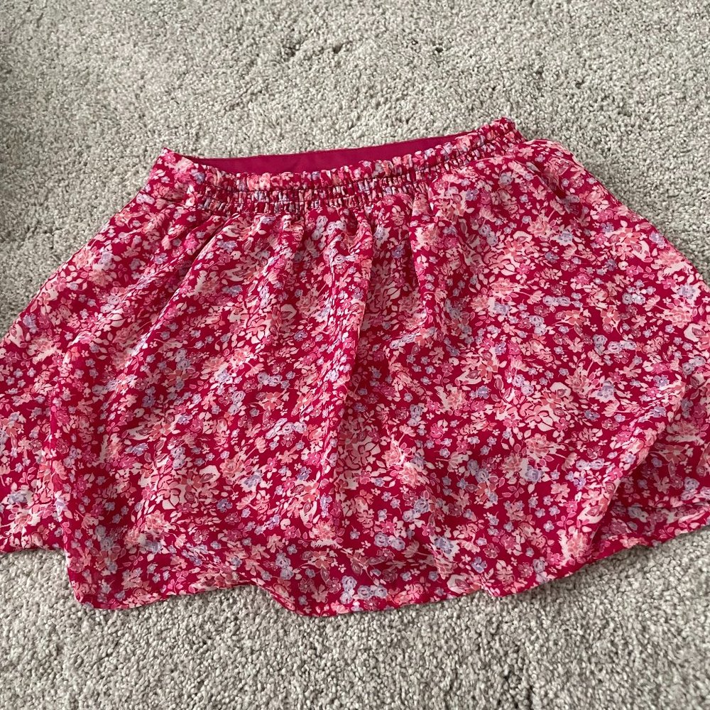Floral hot pink, Liberty Valor Skort